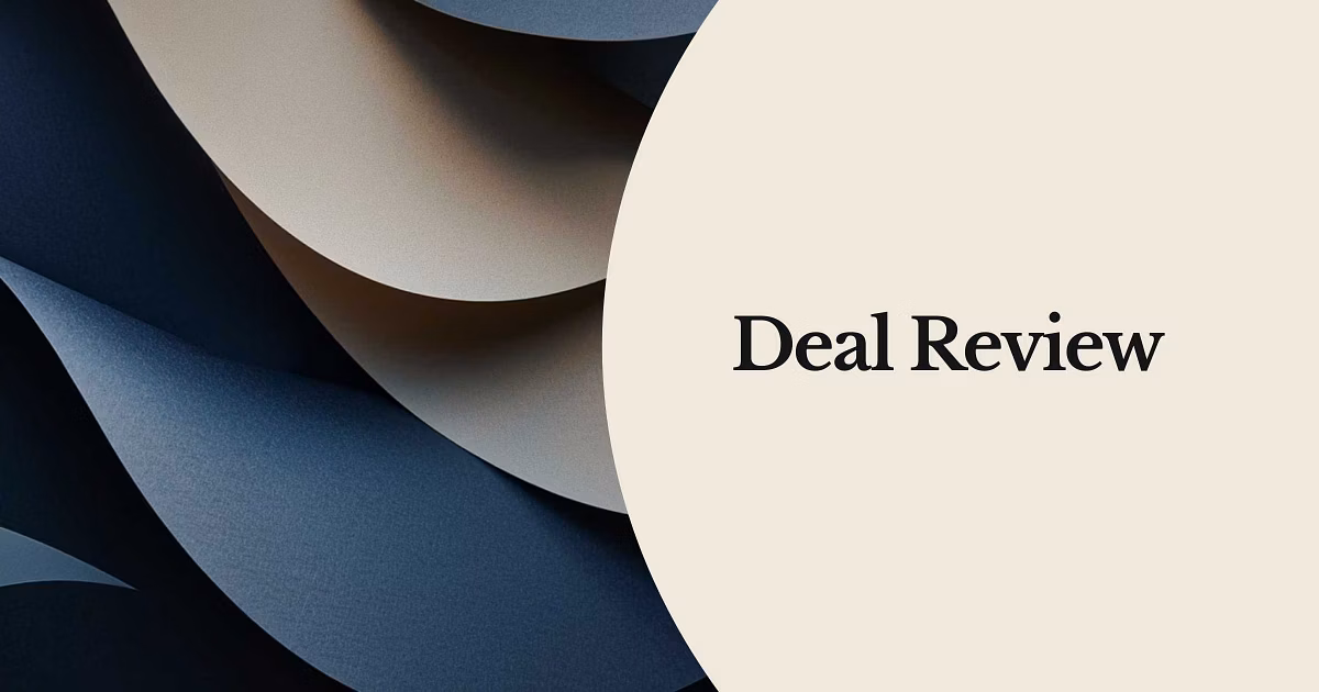 template Gamma AI Deal Review