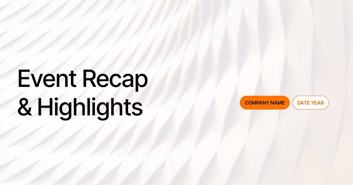 template Gamma AI Event Recap & Highlights